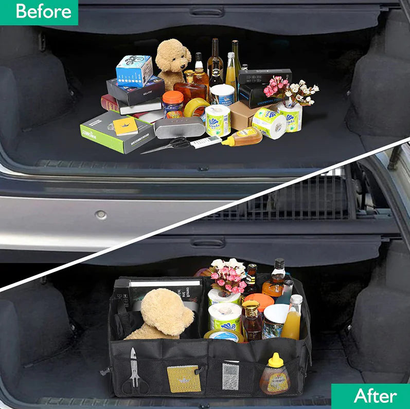 Trunk Cargo Organizer Folding Storage Collapse Bag Bin